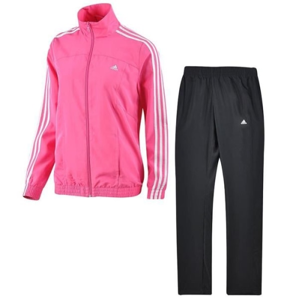 Adidas Dam Ess 3S Windbreaker träningsoverall - Rosa