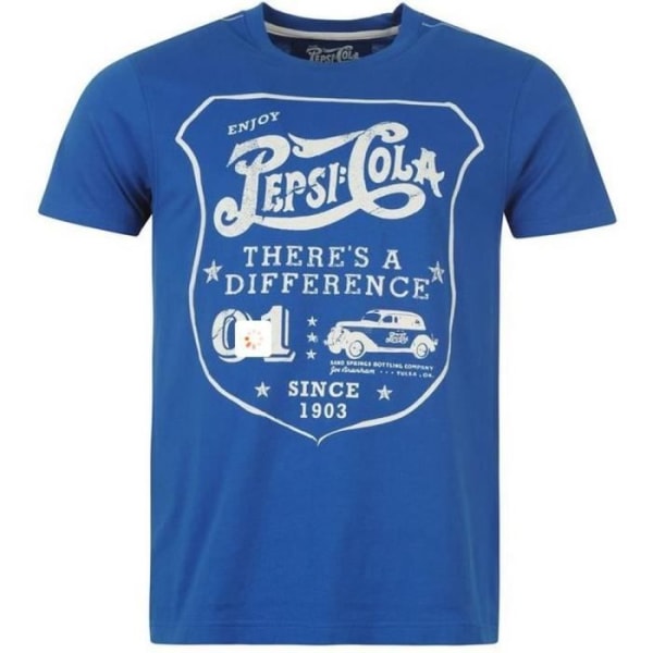 Officiell Pepsi-Cola Vintage T-shirt för män mörkblå