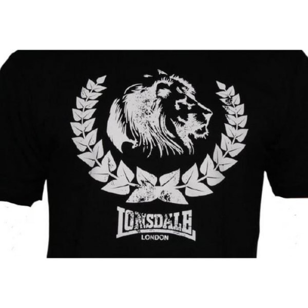 Lonsdale Lion Leaves Black Collector T-shirt för män