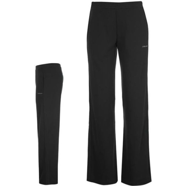 LA Gear Svarta joggingbyxor för kvinnor - Stora storlekar - Elastisk midja - 2 fickor