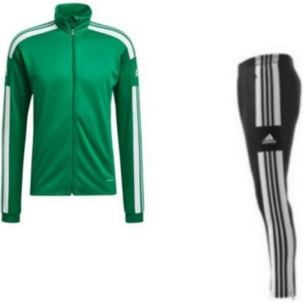 Adidas Aerodry Jogging Grön och Svart för män - Andas - Multisport - Långa ärmar