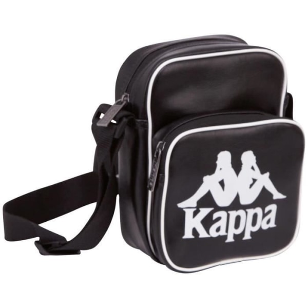 Vintage svart och vit Kappa-väska
