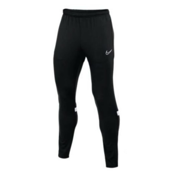 Nike Swoosh vita och svarta joggingbyxor för män - Dri-Fit-teknik - Hög krage - Långa ärmar - Andas