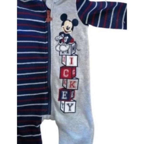 Baby Boys Disney Mickey Hooded Pyjamas Onesie
