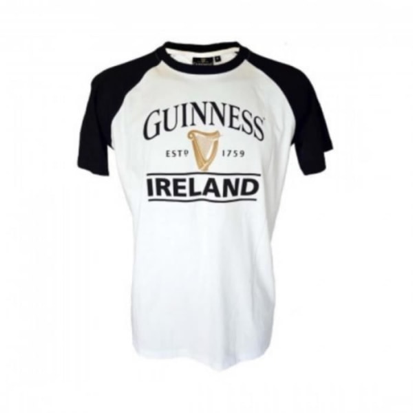 Guinness vit T-shirt för män
