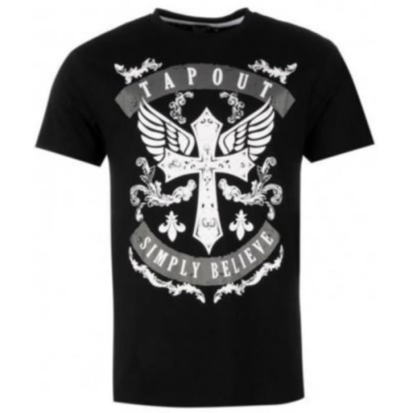 Tapout MMA Crossblack T-shirt herr - TAPOUT Brand - Korta ärmar - Svart