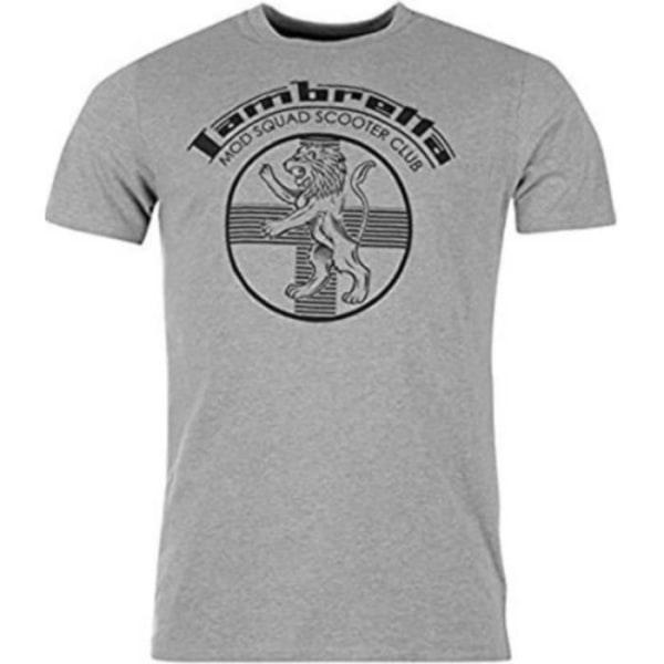 Lambretta Squad Grå T-shirt för män