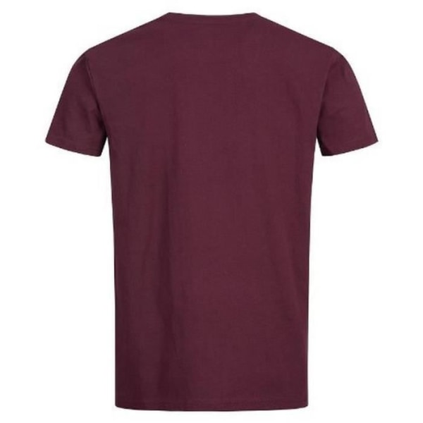 Lonsdale Wellington Burgundy Collector T-shirt för män
