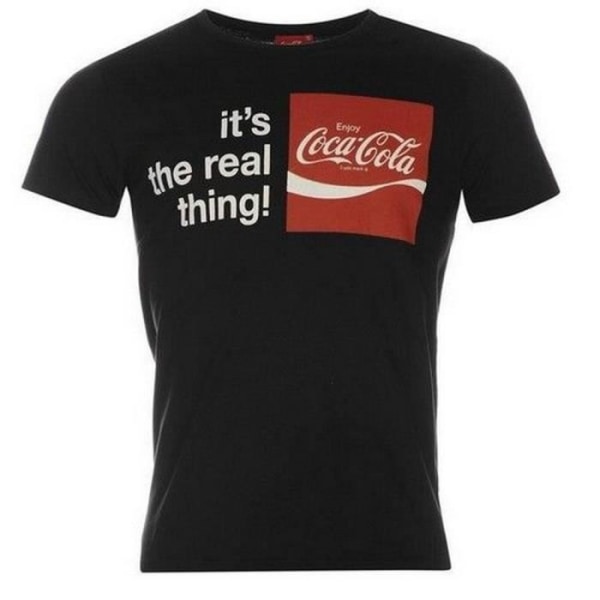 Officiell Coca-Cola T-shirt för män Svart