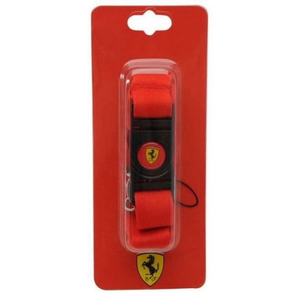 Röd Ferrari nyckelring