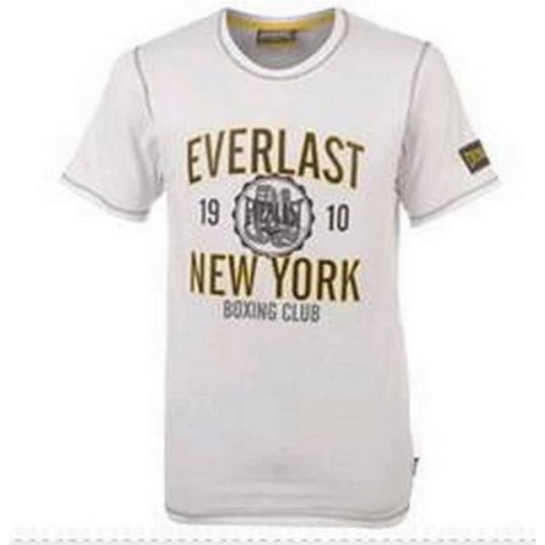 Everlast New York herrt-shirt Vit - Korta ärmar - 100 % bomull