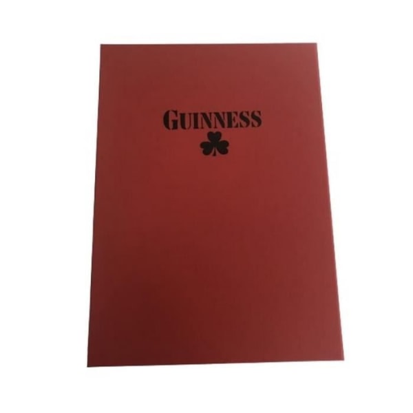 Guinness svart T-shirt presentförpackning för män och 3 gratis godsaker