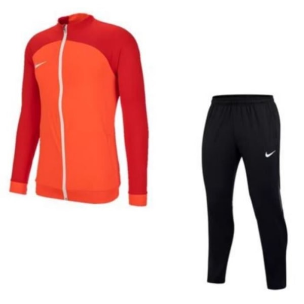 Nike Dri-Fit röd och grå joggingbyxor för män - Multisport - Långa ärmar - Andas