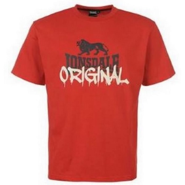 Boy's Collector T-Shirt Lonsdale Red Lion