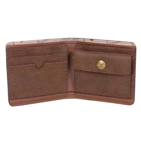 Kangol brun vintage plånbok