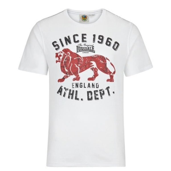 Lonsdale Collector White Lion T-shirt