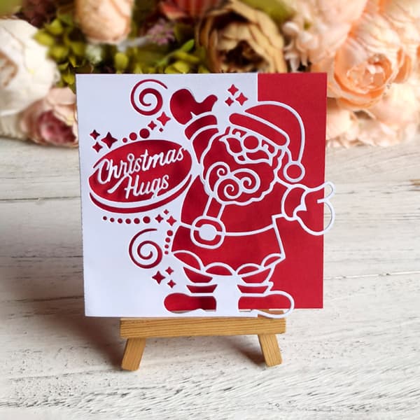 Jul Skärmallar Metall Präglingsformar Stencil Scrapbooking Mallar