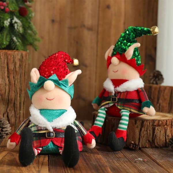 Elf juleplysjdukker, Elf juleleker for gutter og jenter