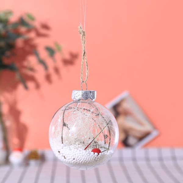 Juletredråper Juletrepynt Hengende kulepynt Juledekorasjoner til hjemmet Juledekorasjon kulepynt