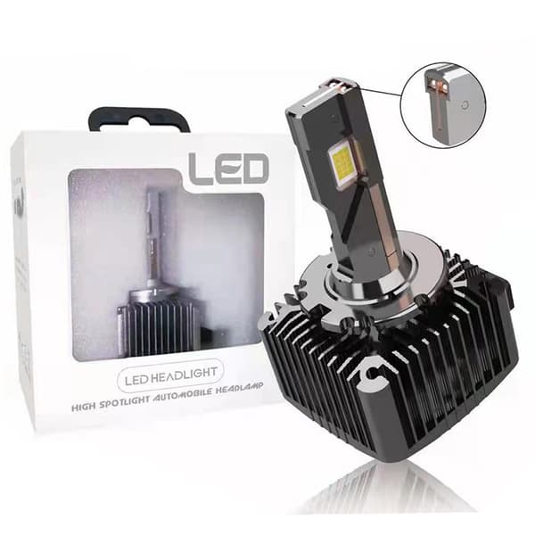 D1S LED-polttimot, putket, Plug and Play -sumuvalo 1kpl