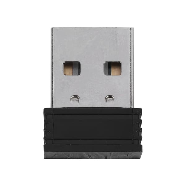 Ergonomisk trådlös spelmus, justerbar DPI, högprecisionsspårning, Plug & Play för problemfri installation, över 10 meters räckvidd
