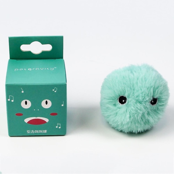 Smarta kattleksaker Interaktiv boll med kattmynta Kattträning Pipande fidget toys Katter Produkter för husdjur qd bäst