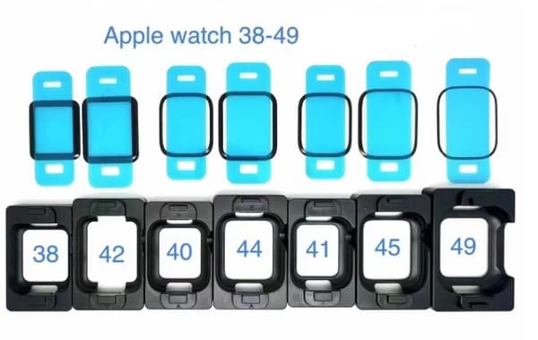 Kompatibel med Apple Watch [41mm] Locator Model Hydrogel Skärmskydd Set (1-pack)