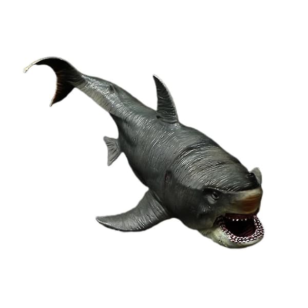 Haj Model Legetøj, Simuleret Megalodon Miniature Dyr Legetøj Havdyr Model