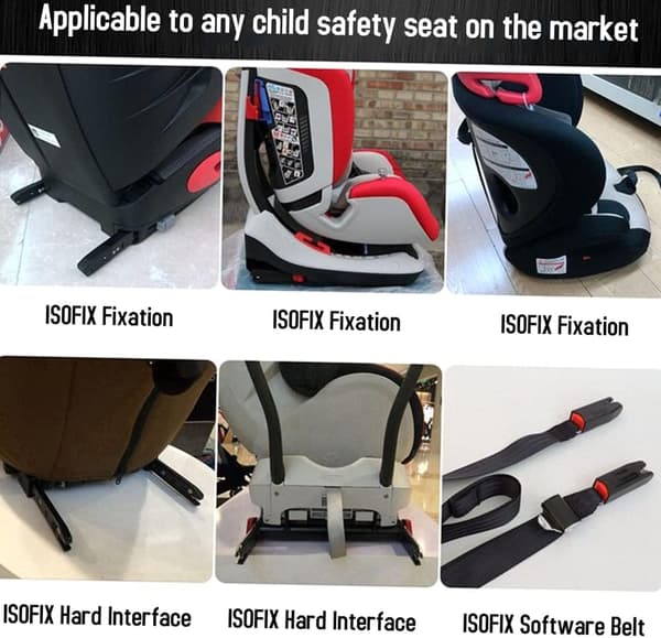 Universal ISOFIX-adapter Universal bilbarnstolsankare Ankarfäste