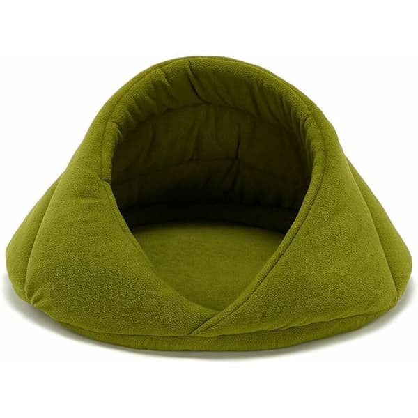 Komfortabel kattehule seng varm fleece katte sovepose hule og ha