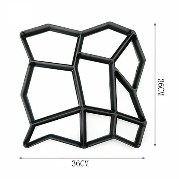 1-pack, 36*36cm trädgårdsform, elegant design, lätt att använda