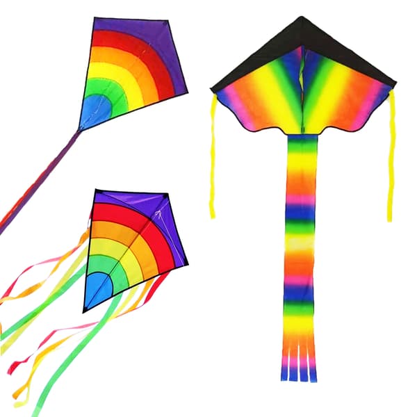 Enkelt snore drage - Rainbow Eddy Rød - til børn fra 3 år