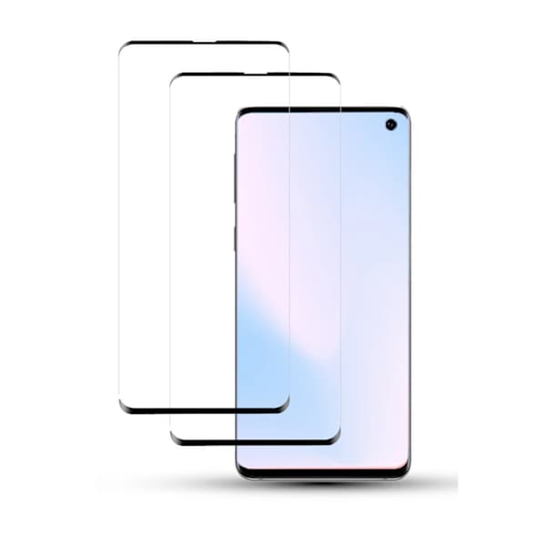2-pack Samsung S10 Skärmskydd - Härdat Glas 9H - Superkvalitet 3D