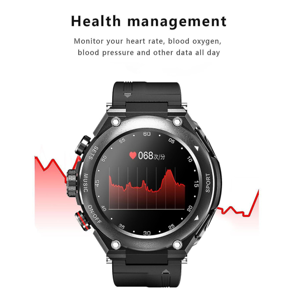 T92 smart watch med trådlösa hörlurar 2 i 1 aktivitetsarmband Bt-hörlurar  Pulsmätare Eep-mätare Kompatibel med Ios Android-telefoner qd bäst Black  db9e | Black | Fyndiq