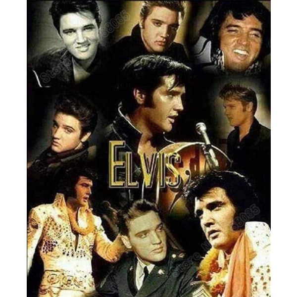 1000-bitars pussel Elvis Presley Vuxna barn Träleksak Utbildningsspel, unika presenter - Miljövänliga och livfulla färger - Bästa pusselerbjudandet 500 Piece