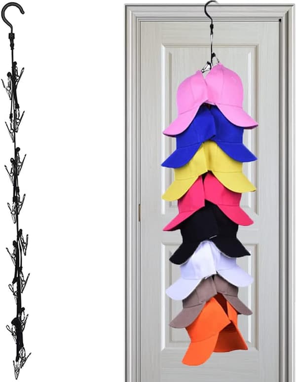 Cap Holder, Cap Organizer, Veggmontert Cap Organizer, Baseball C