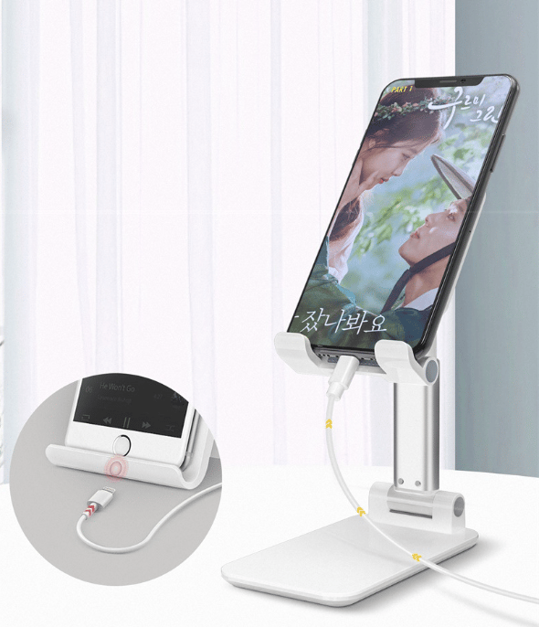 Mobiltelefonholder Justerbar Tablet-holder til hjem og kontor