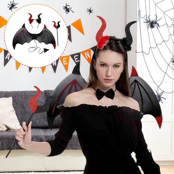 Halloween Dekor Halloween Devil Wings C