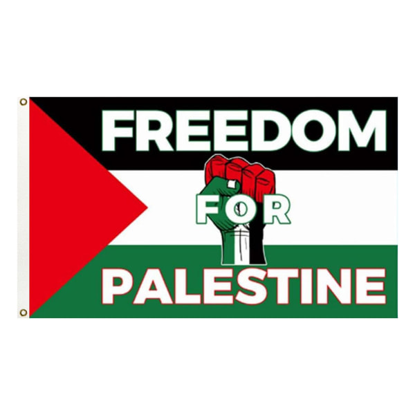 90*150cm Palestina-flagga Icke-blekande Palestina-Landsflagga för byggnad 90X150