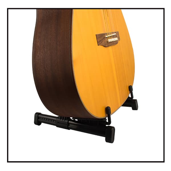 Foldbart Multi-Instrument Stativ, Bærbart og Letvægts A-Ramme Design til Akustiske Elektriske Guitarer Bas Violin Ukulele Banjo, Justerbart Stativ