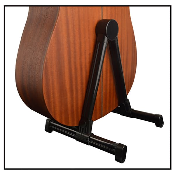 Foldbart Multi-Instrument Stativ, Bærbart og Letvægts A-Ramme Design til Akustiske Elektriske Guitarer Bas Violin Ukulele Banjo, Justerbart Stativ