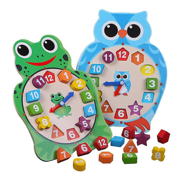 12st Baby Toddlers Toy Clock qd bäst
