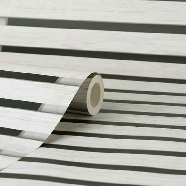 Tapet med trepanel Grey/Black