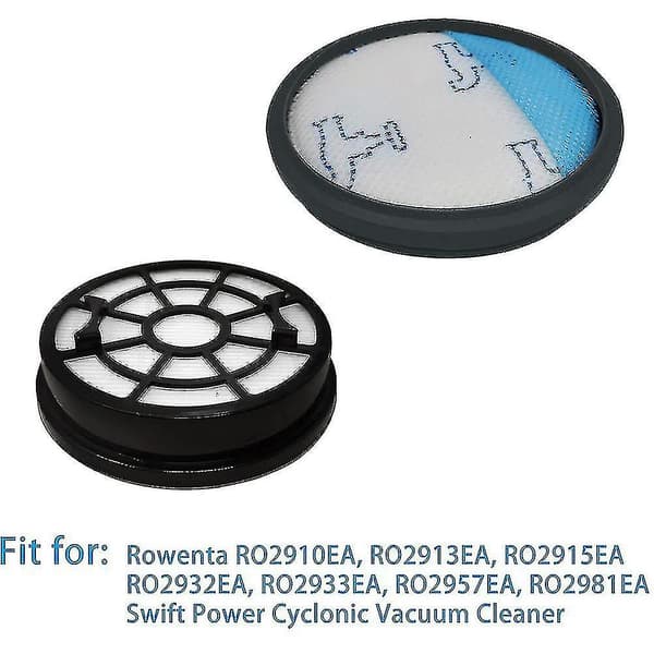 4-pak Hepa-filter til Rowenta Ro2910ea Ro2913ea_ Støvsuger Dele