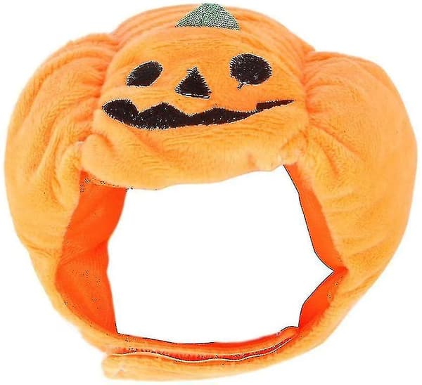 Halloween Hundekostume Græskarhat