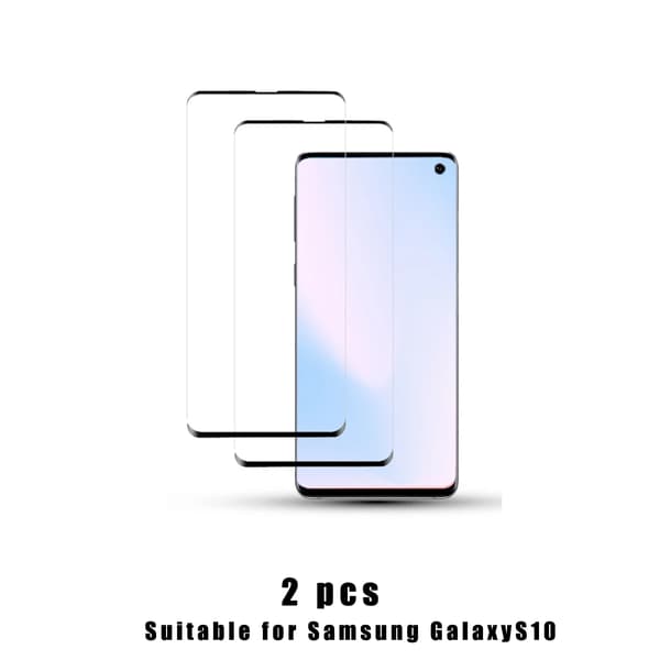 2-pack Samsung S10 Skärmskydd - Härdat Glas 9H - Superkvalitet 3D