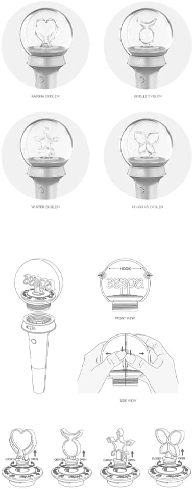 FANLIGHT offisiell AESPA offisiell gave