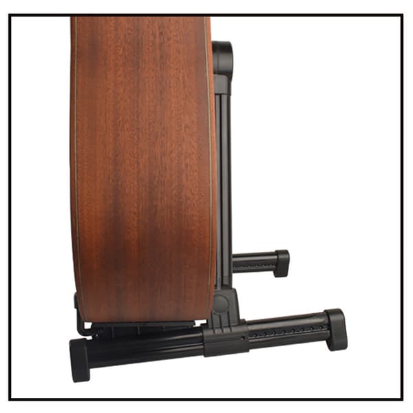 Foldbart Multi-Instrument Stativ, Bærbart og Letvægts A-Ramme Design til Akustiske Elektriske Guitarer Bas Violin Ukulele Banjo, Justerbart Stativ