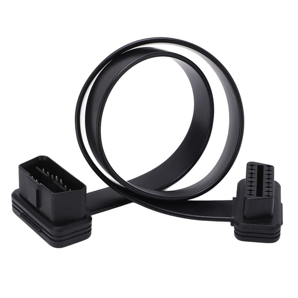 OBD2-kabel, forlængerkabeladapter med overlegen fleksibilitet og holdbarhed til samtidig enhedsdrift, han-til-hun-stik til