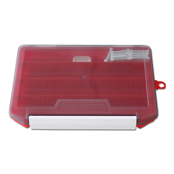 1/2/3 karp fiskeredskap Box organizer fiskepärlor Red 20.5x14.5x3cm 1Set